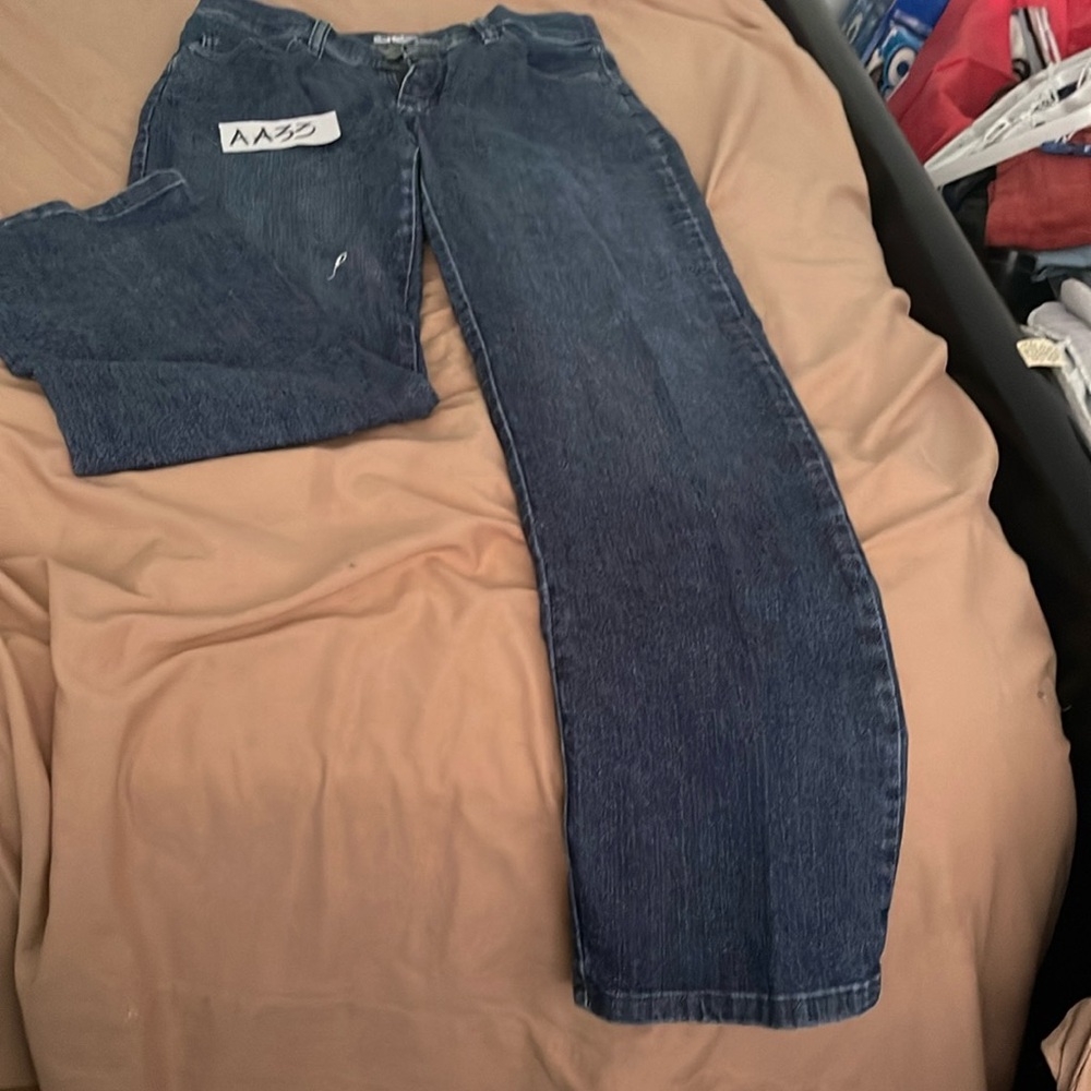 Straight leg jeans